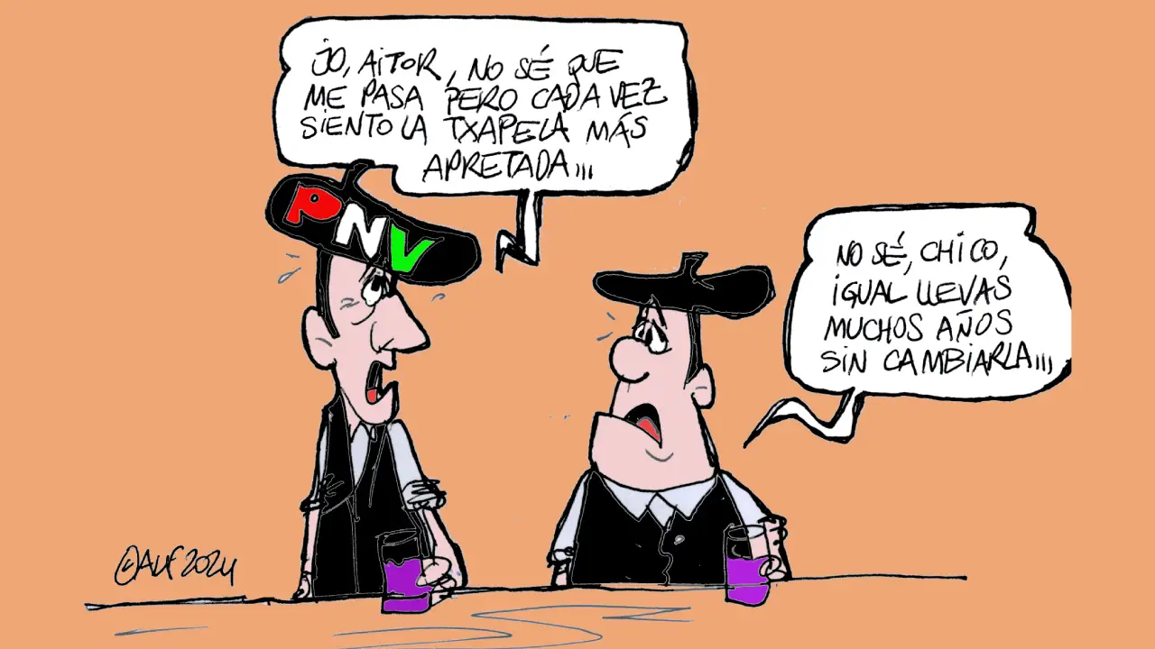 Viñeta gráfica sobre elecciones vascas Viñeta gráfica sobre elecciones vascas
