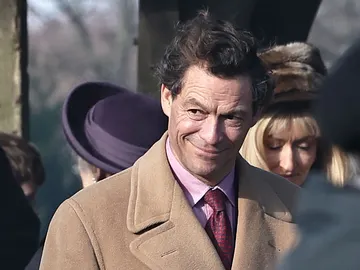 Dominic West rodando The Crown Dominic West rodando The Crown