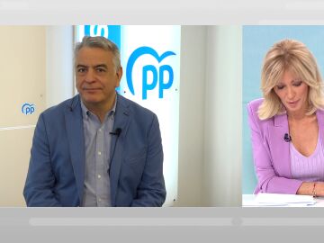 Susanna Griso entrevista en "Espejo Público" a Javier de Andrés, candidato del PP a las elecciones vascas