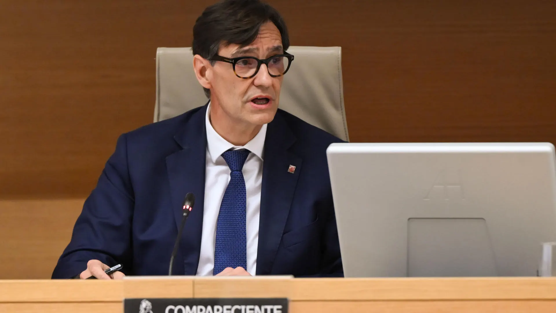 El exministro de Sanidad Salvador Illa 