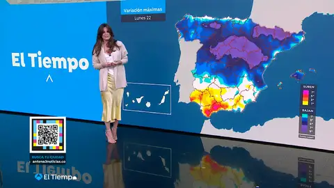 La previsión del tiempo de Mercedes Martín La previsión del tiempo de Mercedes Martín