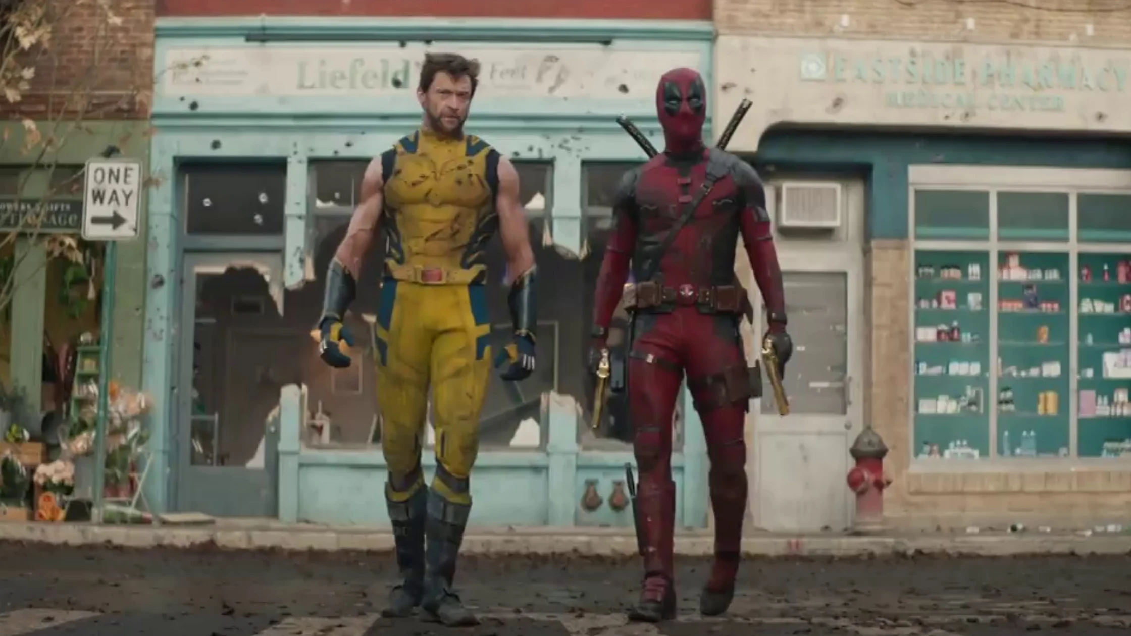 Hugh Jackman y Ryan Reynolds en Deadpool y Lobezno Hugh Jackman y Ryan Reynolds en Deadpool y Lobezno
