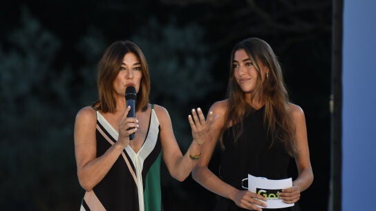 Raquel Revuelta y su hija Claudia en 2021