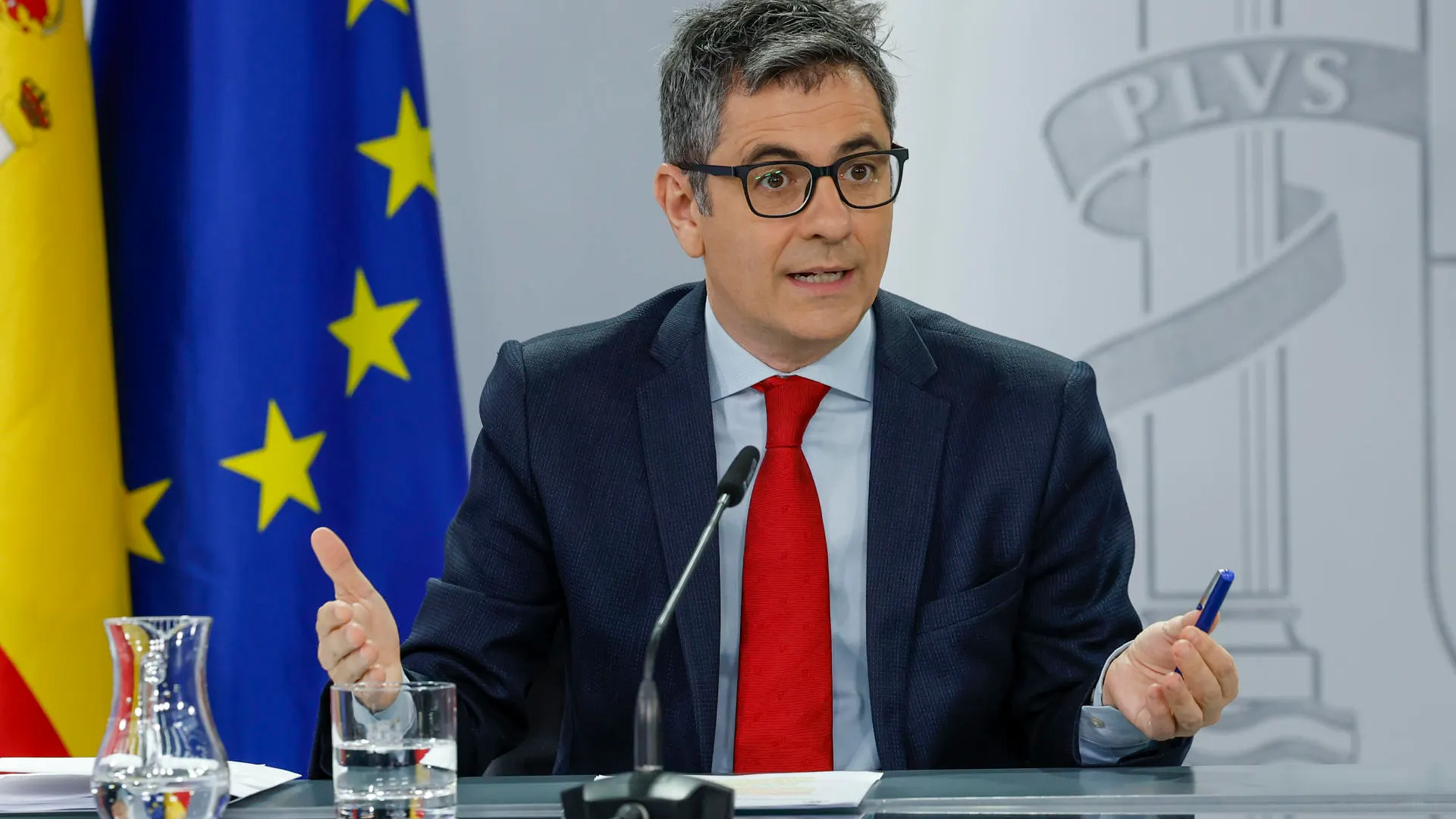 El ministro de la Presidencia, Félix Bolaños El ministro de la Presidencia, Félix Bolaños