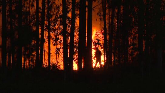 Incendio A Coru&ntilde;a