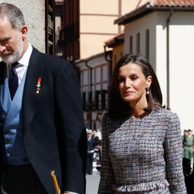 El rey Felipe VI y la reina Letizia, en el Premio Cervantes 2024