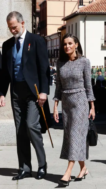 La reina Letizia y el rey Felipe VI, en el Premio Cervantes 2024 La reina Letizia y el rey Felipe VI, en el Premio Cervantes 2024