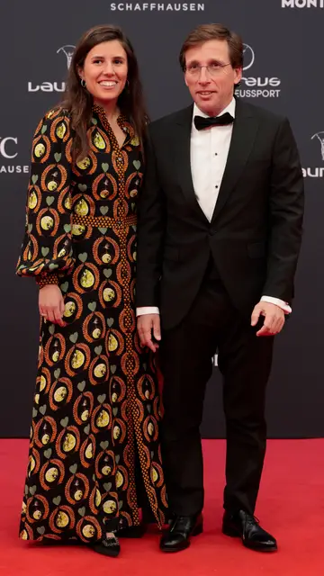 José Luis Martínez-Almeida y su mujer, Teresa Urquijo, en los Premios Laureus José Luis Martínez-Almeida y su mujer, Teresa Urquijo, en los Premios Laureus