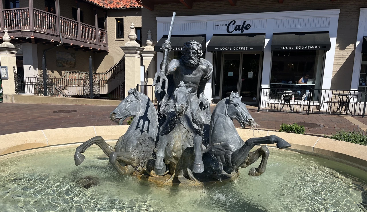 Fuente de Neptuno en Kansas City