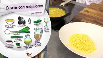 Ingredientes Cuscús con mejillones