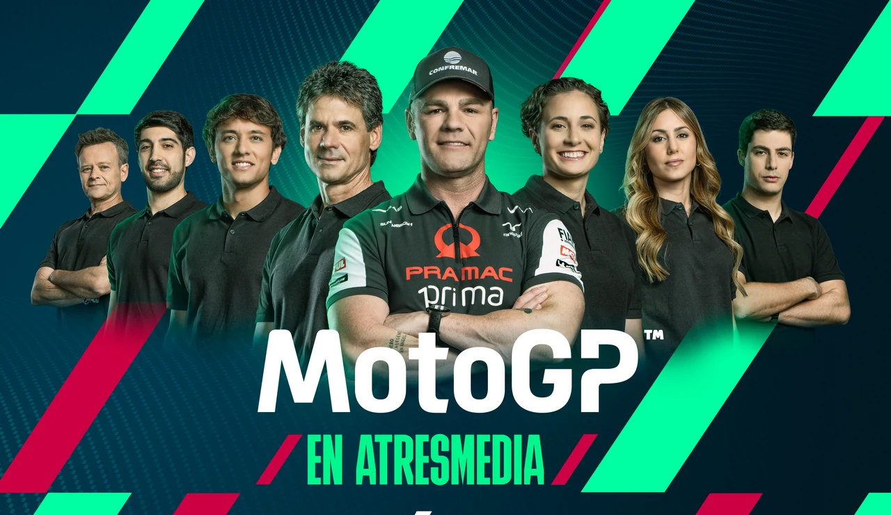 El equipo de Atresmedia TV para las retransmisiones de MotoGP