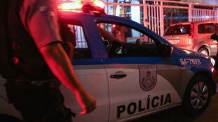 Imagen de archivo de un coche de polic&iacute;a en Brasil