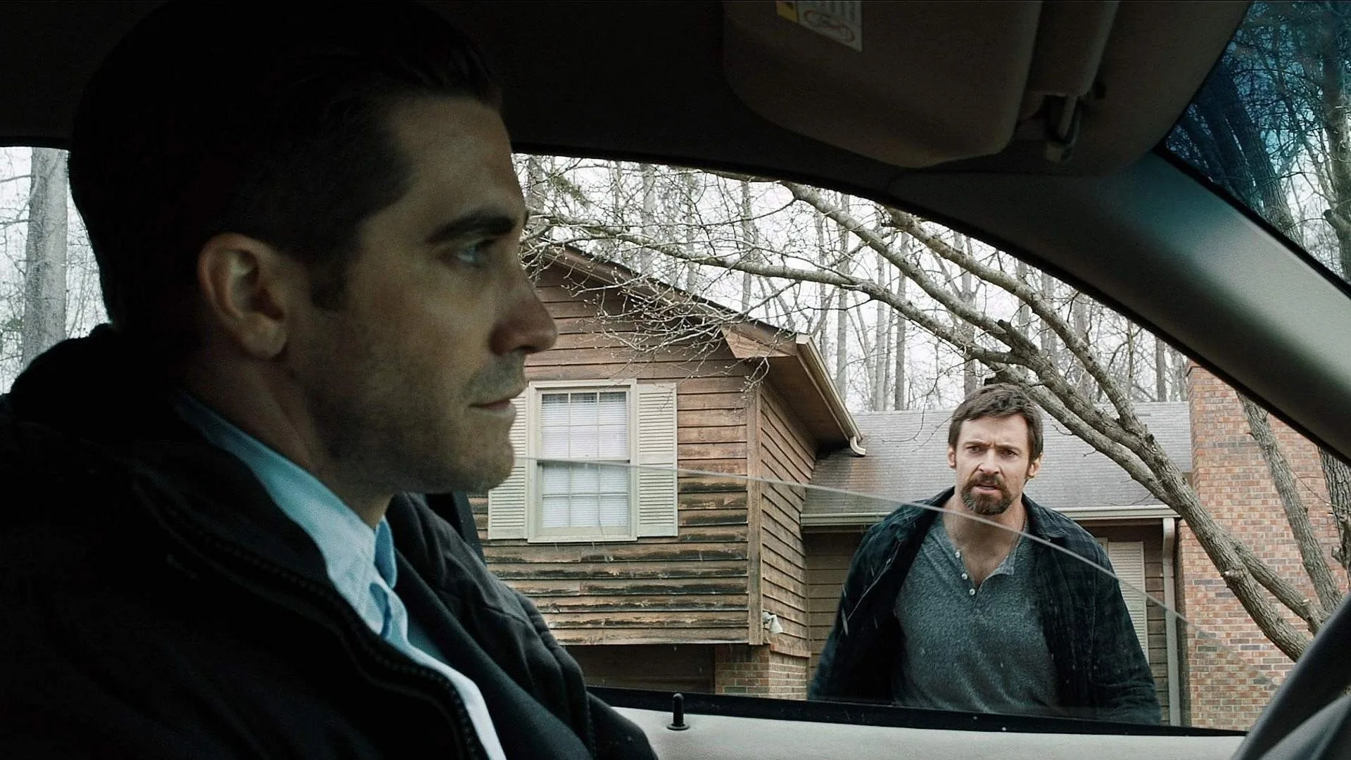 Hugh Jackman y Jake Gyllenhaal en Prisioneros Hugh Jackman y Jake Gyllenhaal en Prisioneros