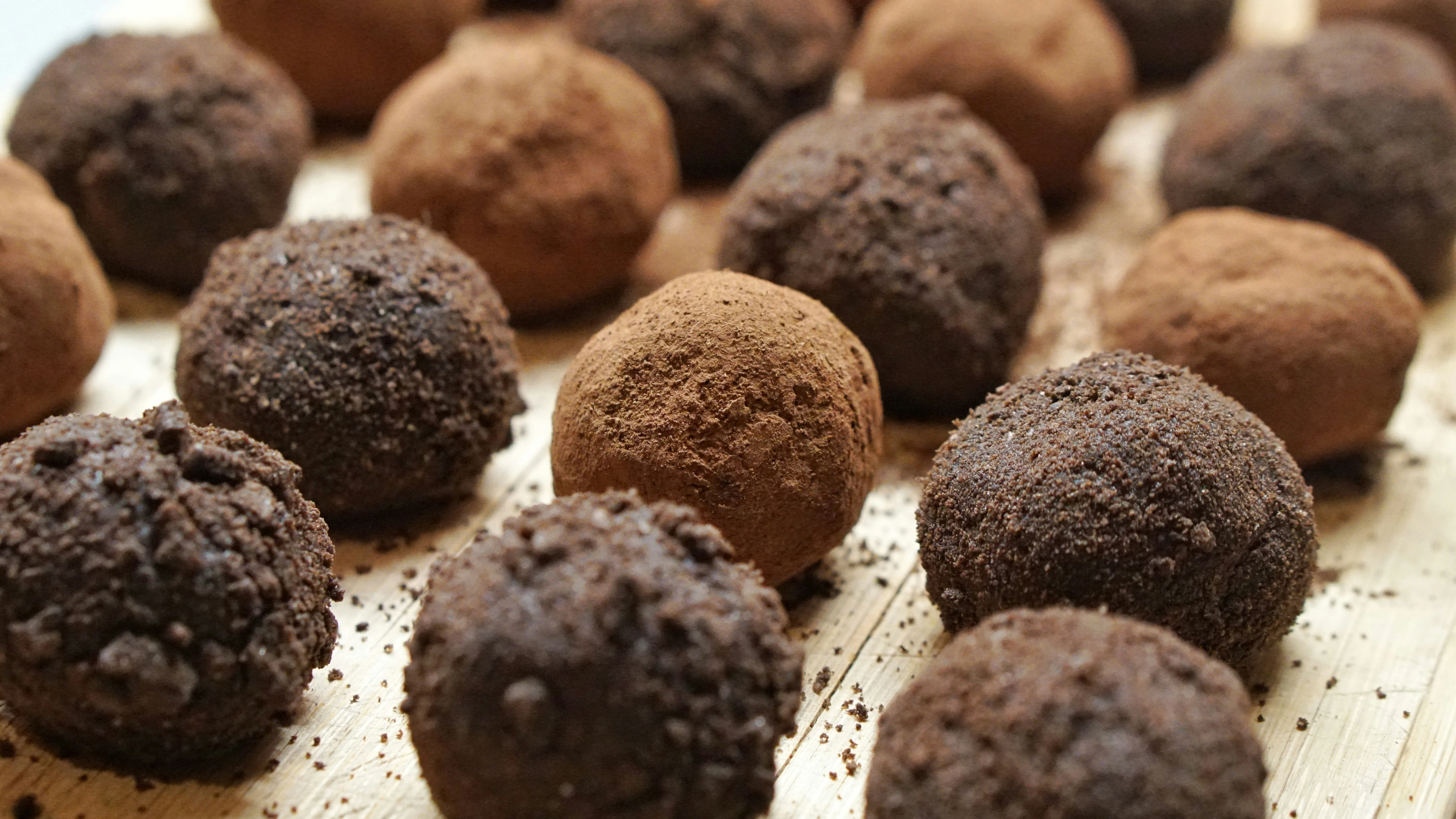 Bolitas de chocolate