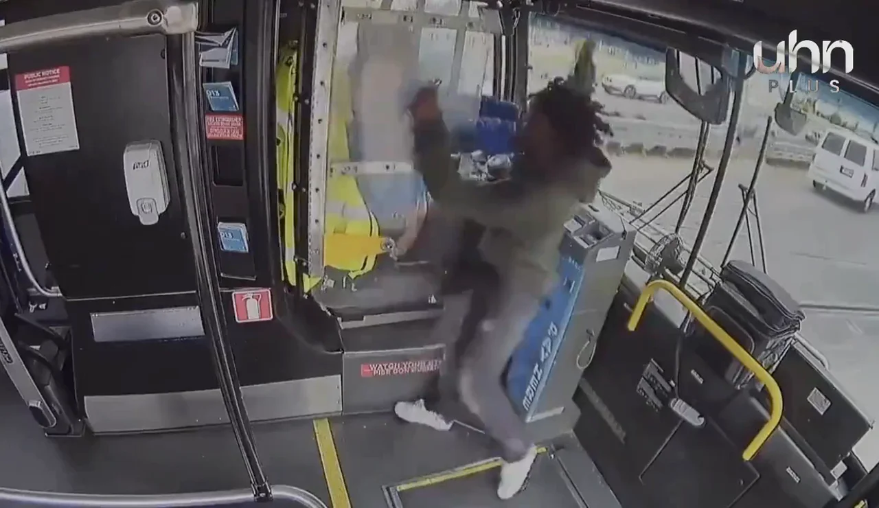 Agresión de un pasajero a un conductor de autobús