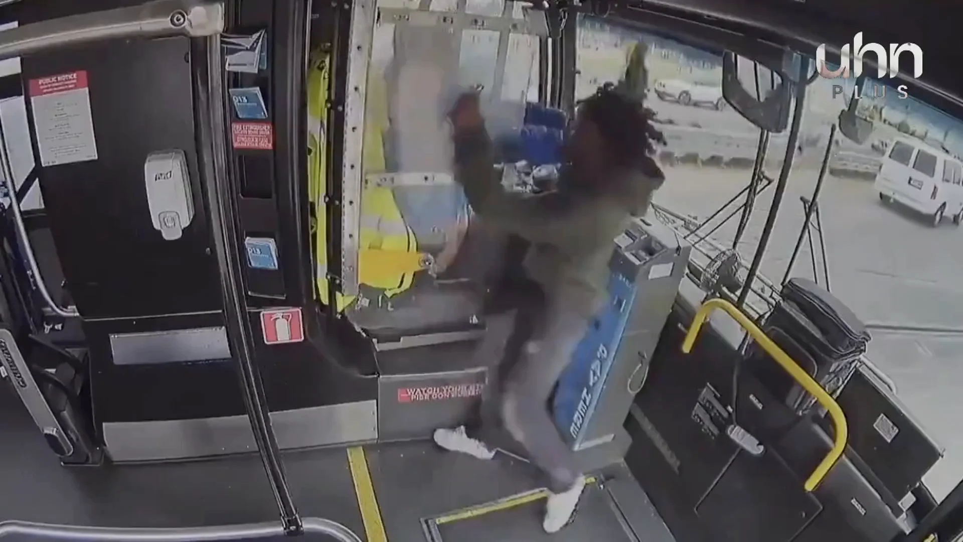 Agresi&oacute;n de un pasajero a un conductor de autob&uacute;s