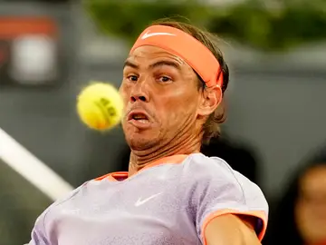Rafa Nadal en el Mutua Madrid Open Rafa Nadal en el Mutua Madrid Open