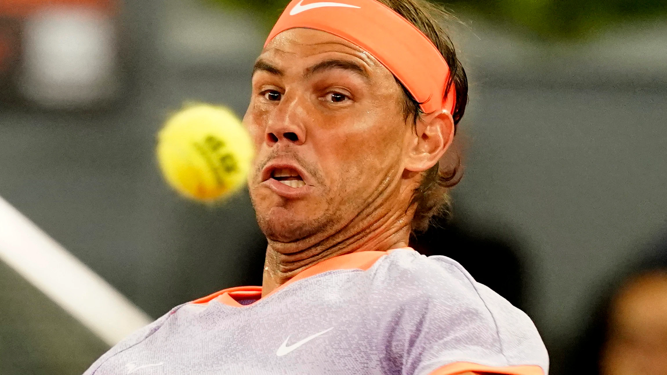 Rafa Nadal en el Mutua Madrid Open