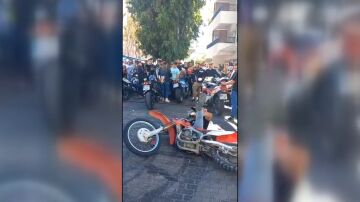 Accidente con un guardia civil en la UCI en Cádiz