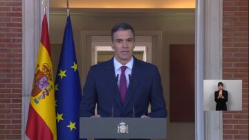 Comparecencia de Pedro Sánchez para anunciar su decisión de seguir como presidente