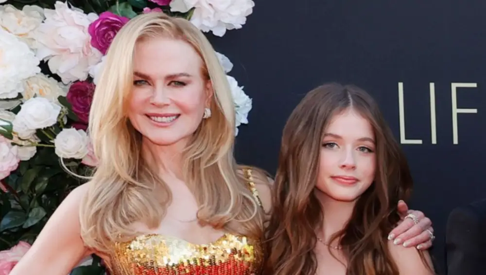 Nicole Kidman con su hija Feith Margaret