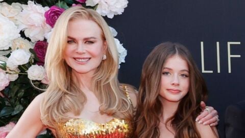 Nicole Kidman con su hija Feith Margaret