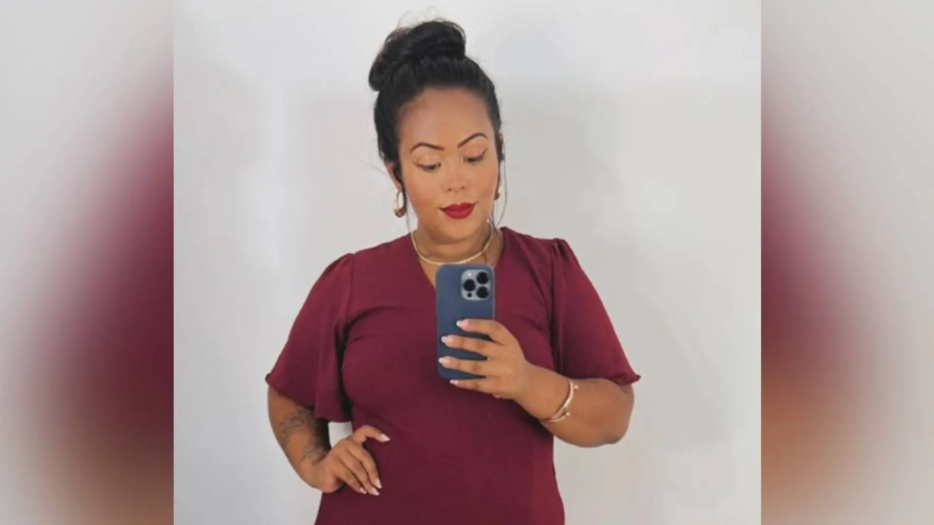 La influencer brasileña Tatielle Scarlat Ferreira La influencer brasileña Tatielle Scarlat Ferreira