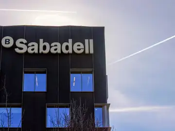 La sede corporativa del Banco Sabadell en Sant Cugat del Vallés (Barcelona)