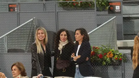 Maribel Nadal y Mery Perelló en la despedida de Rafa Nadal Maribel Nadal y Mery Perelló en la despedida de Rafa Nadal