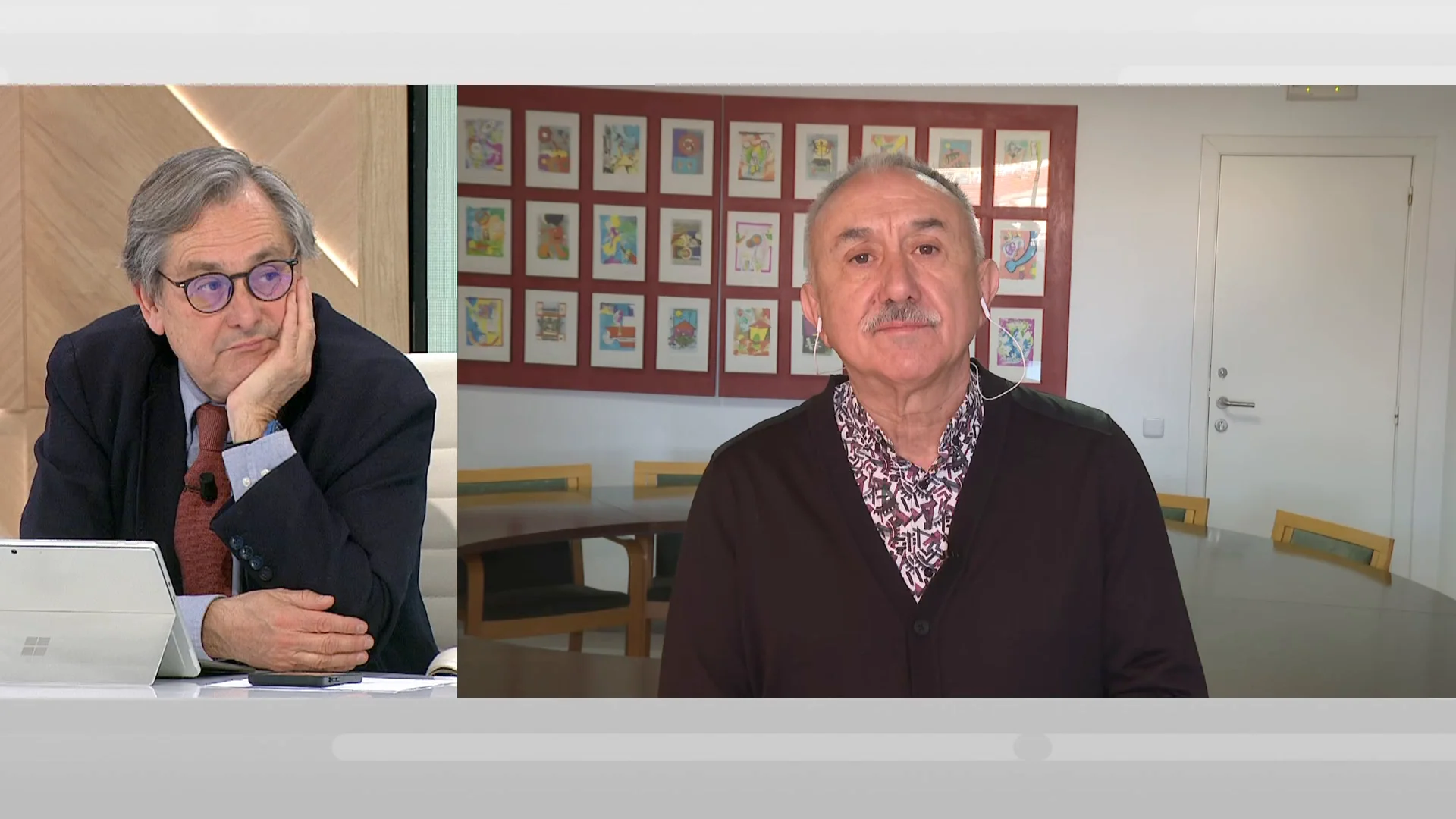 Pepe Álvarez, en Espejo Público Pepe Álvarez, en Espejo Público