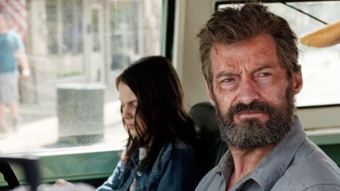 Hugh Jackman y Dafne Keen en Logan