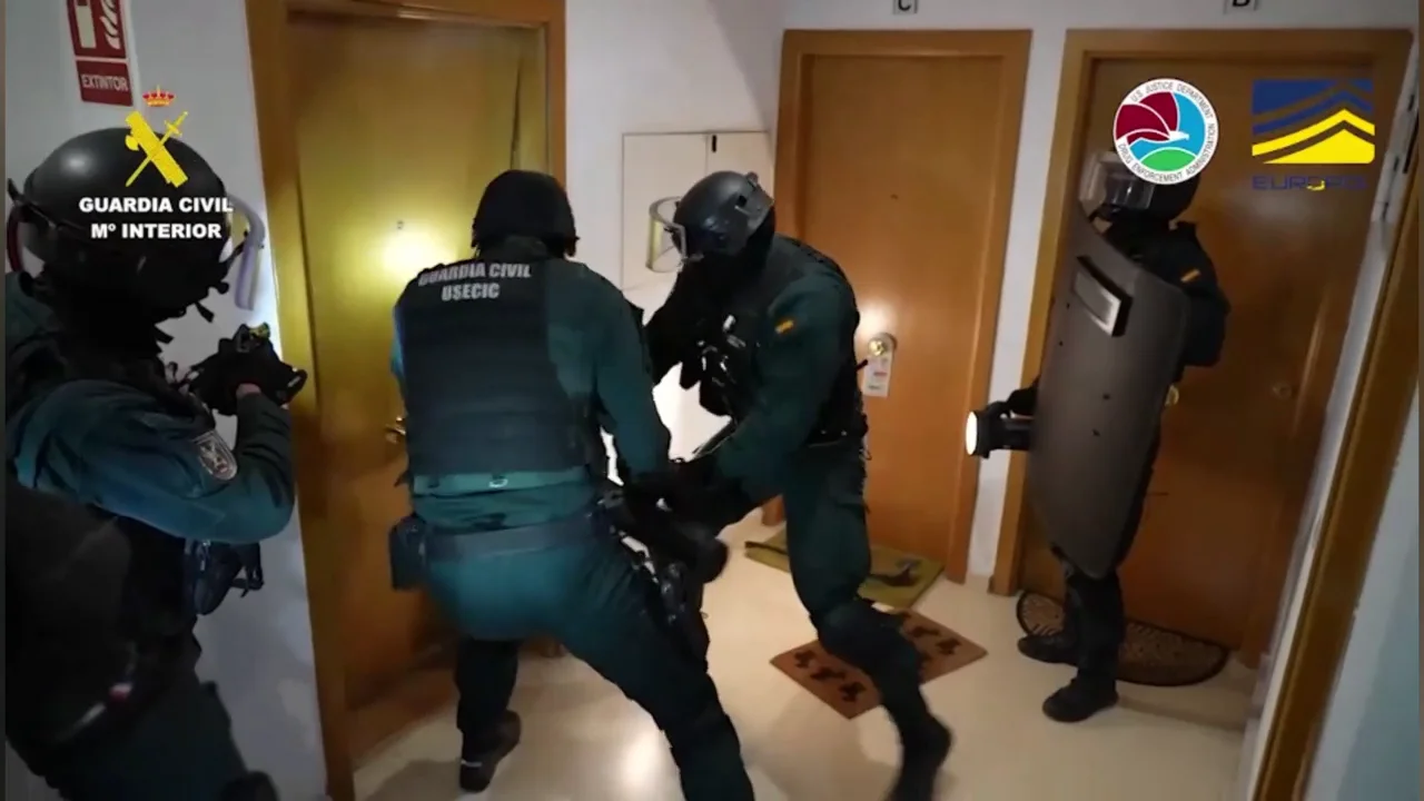 Imagen de la 'Operaci&oacute;n Halia'
