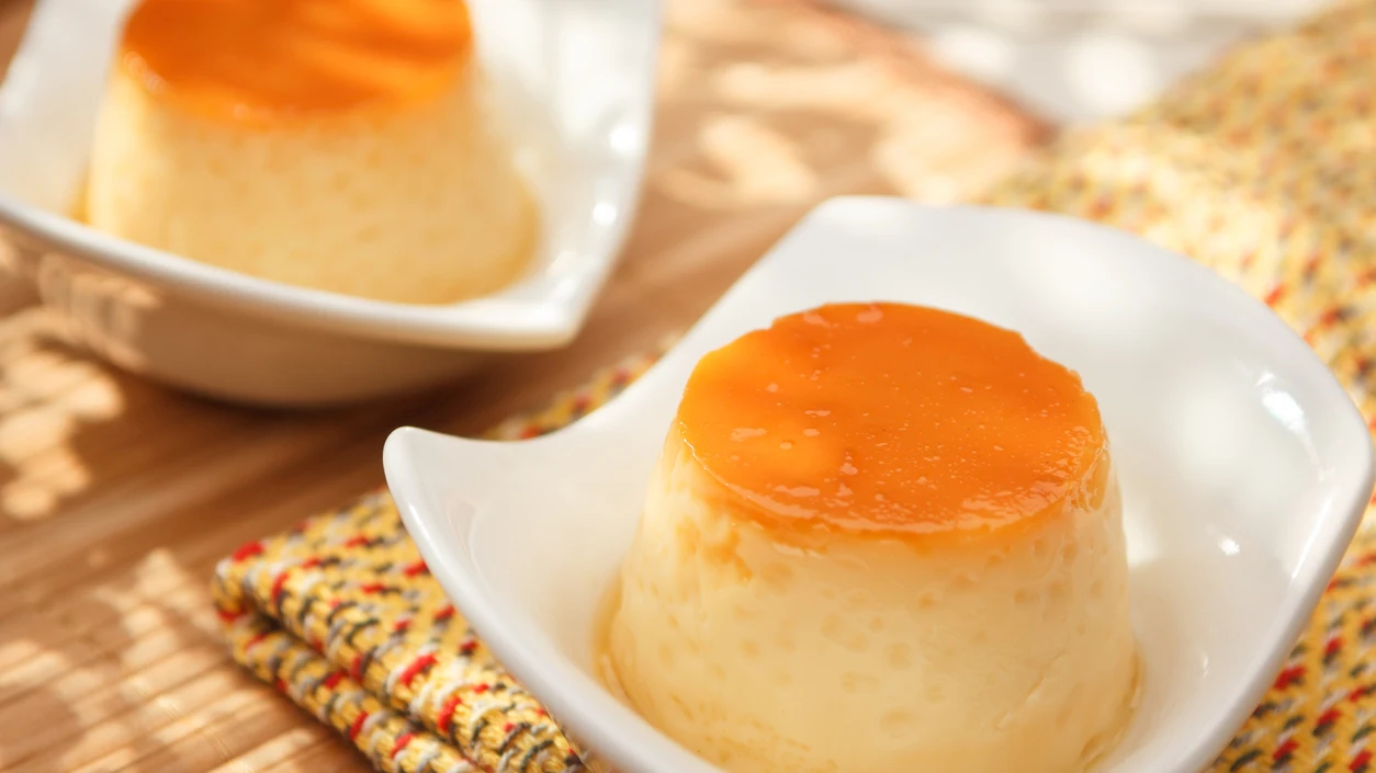 Flan de huevo casero Flan de huevo casero