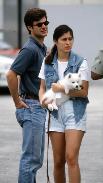 Ricardo Bofill y Chábeli Iglesias en 1990 Ricardo Bofill y Chábeli Iglesias en 1990