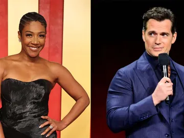 Tiffany Haddish y Henry Cavill Tiffany Haddish y Henry Cavill