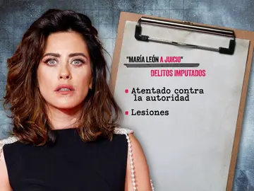 María León irá a juicio por el altercado con la policía en octubre de 2022: ¿A qué pena podría enfrentarse? María León irá a juicio por el altercado con la policía en octubre de 2022: ¿A qué pena podría enfrentarse?