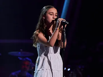 María demuestra estar a la altura tras elegir una complicada canción María demuestra estar a la altura tras elegir una complicada canción