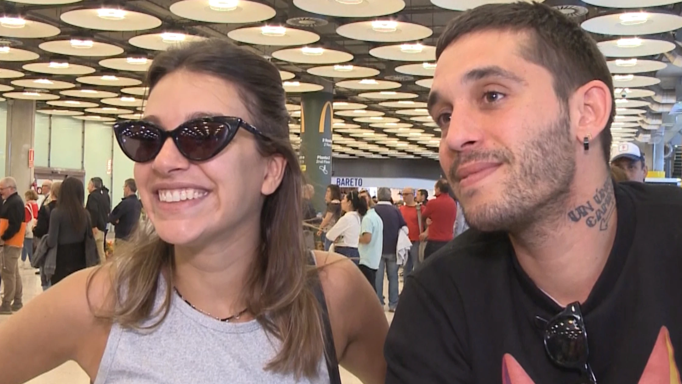 Ana Guerra y V&iacute;ctor El&iacute;as