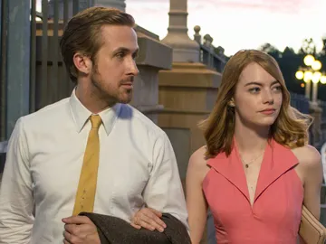 Ryan Gosling y Emma Stone en La La Land Ryan Gosling y Emma Stone en La La Land