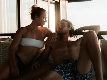 Paula Badosa y Stefanos Tsitsipas en una imagen juntos subida por Badosa a sus redes sociales Paula Badosa y Stefanos Tsitsipas en una imagen juntos subida por Badosa a sus redes sociales