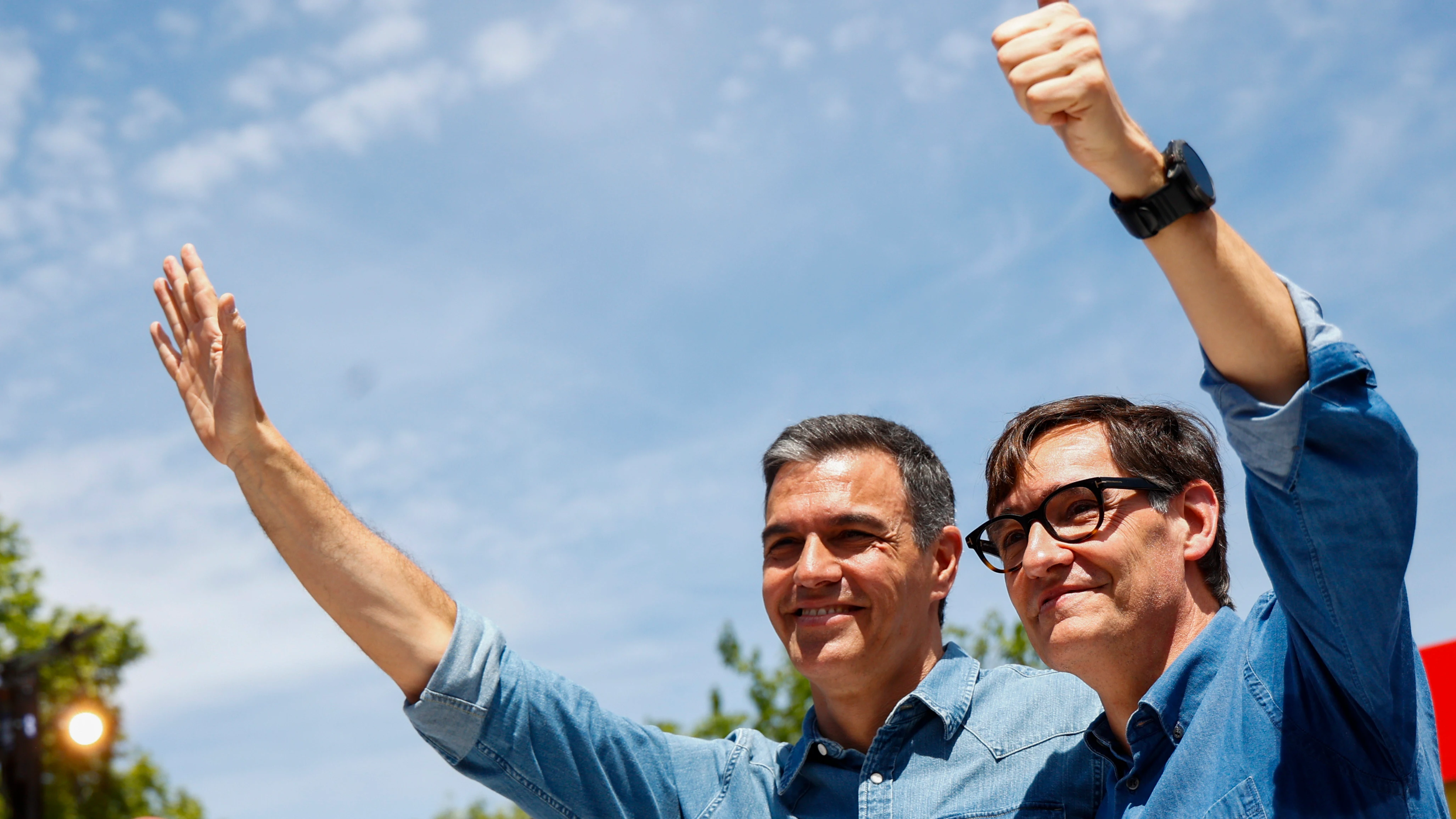 Pedro Sánchez y Salvador Illa Pedro Sánchez y Salvador Illa