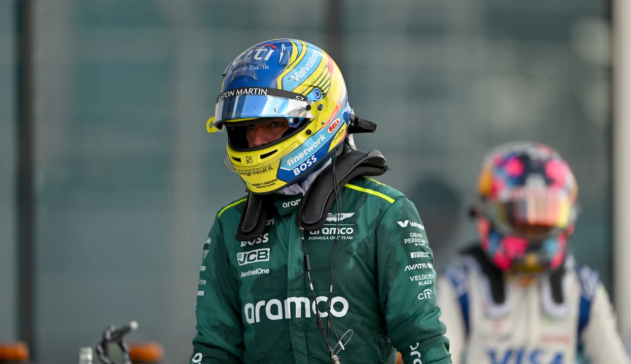 Fernando Alonso tras el GP de Miami 2024 en el que finalizó noveno