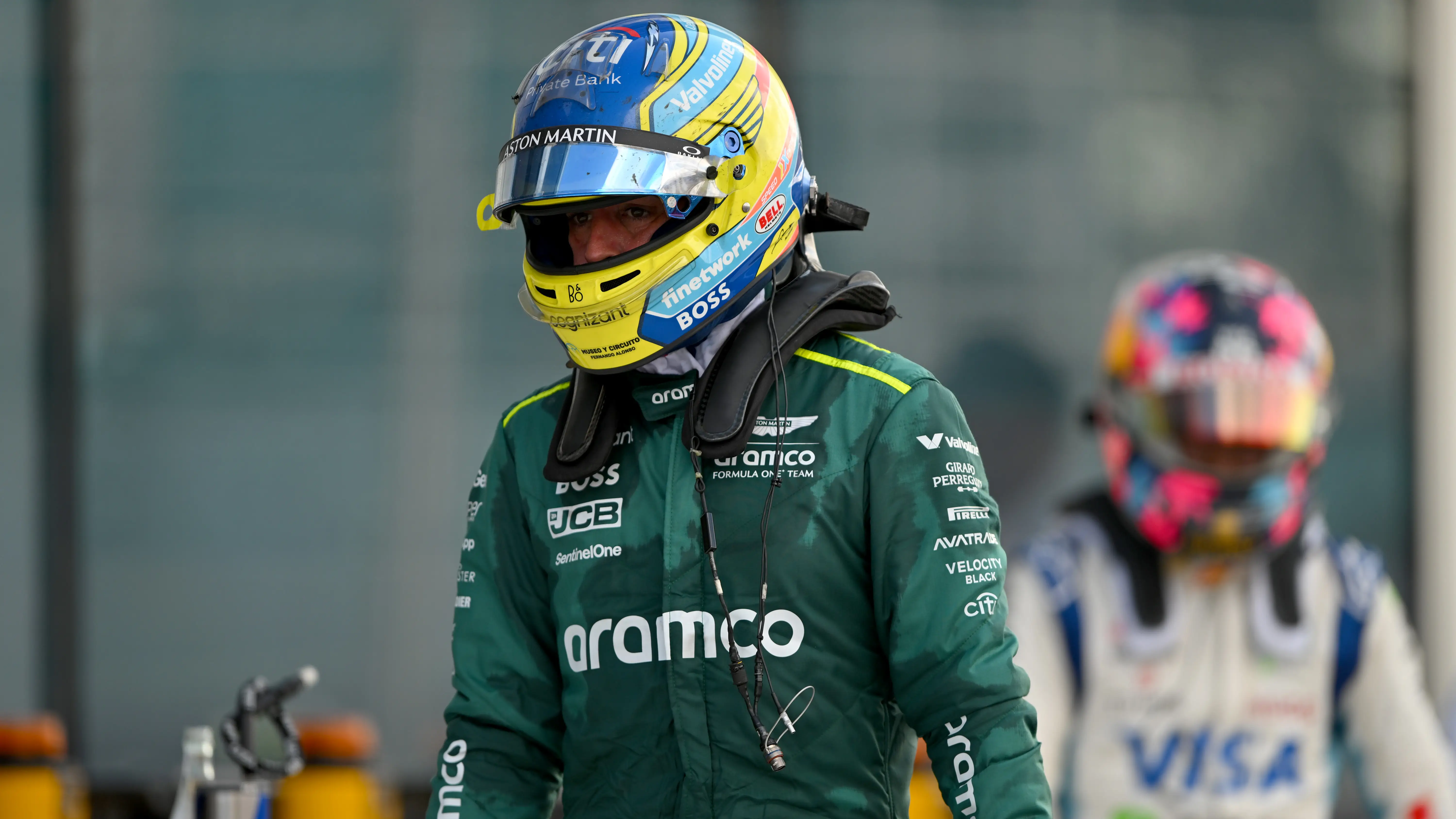 Fernando Alonso tras el GP de Miami 2024 en el que finalizó noveno Fernando Alonso tras el GP de Miami 2024 en el que finalizó noveno
