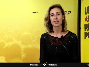Laia Estrada, (CUP): "Ahora mismo en Catalu&ntilde;a hay una media de un desahucio por hora"