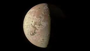 Luna Io captada por la nave Juno de la NASA
