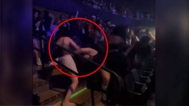 Vídeo | Brutal pelea en mitad del concierto de Bad Bunny