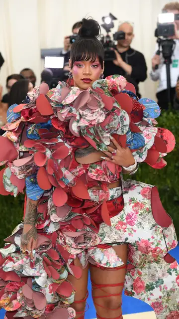 Rihanna en la Met Gala 2017 Rihanna en la Met Gala 2017