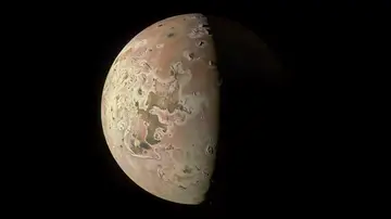 Luna Io captada por la nave Juno de la NASA Luna Io captada por la nave Juno de la NASA