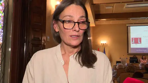 Laura Ponte haciendo declaraciones a Europa Press Laura Ponte haciendo declaraciones a Europa Press