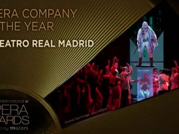El Teatro Real de Madrid Premio Mejor compañía de ópera